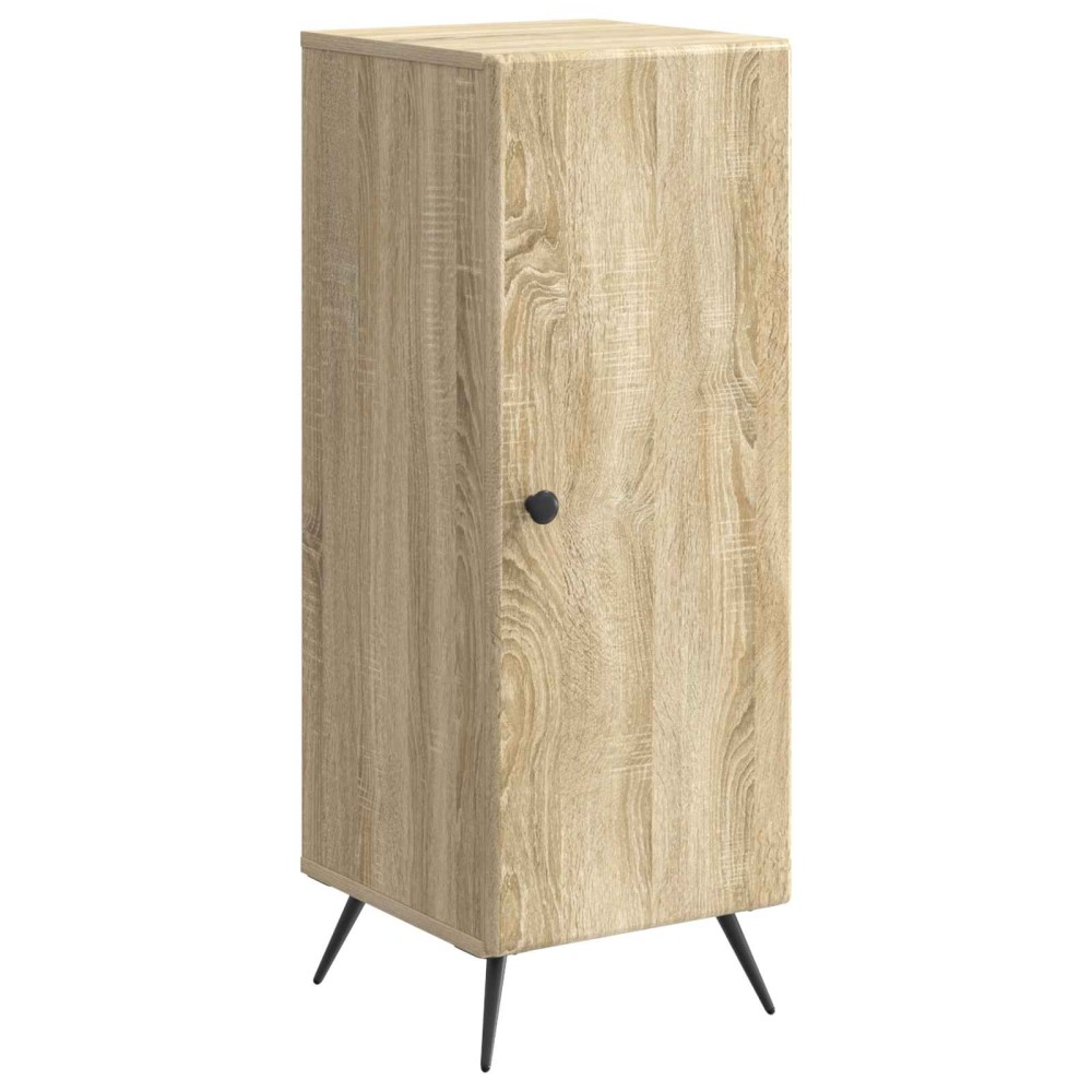 vidaXL Πλαϊνό γραφείο Sonoma Δρυς 33 x 34,5 x 90 εκ Επεξεργασμένο Ξύλο