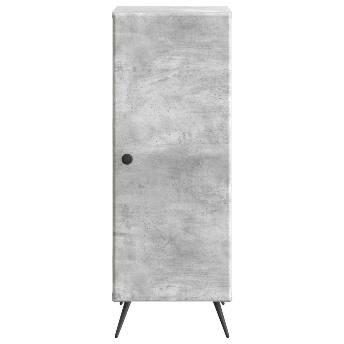 vidaXL Πλαϊνό γραφείο Γκρι Σκυροδέματος 33 x 34,5 x 90 εκ