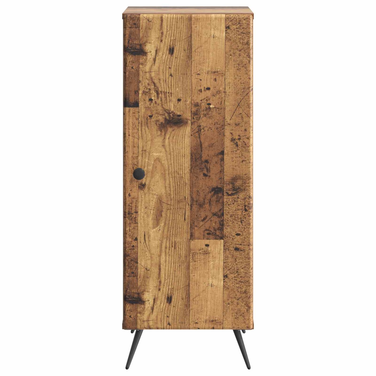 vidaXL Πλαϊνό γραφείο Παλαιωμένο ξύλο 33 x 34,5 x 90 εκ