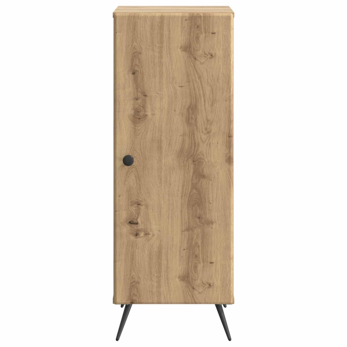 vidaXL Πλαϊνό γραφείο Artisan Δρυς 33 x 34,5 x 90 εκ