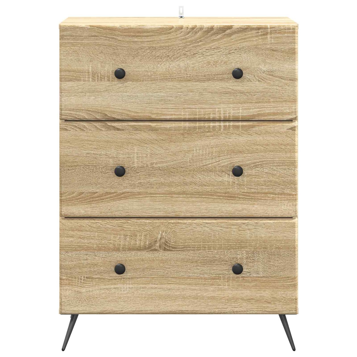 vidaXL Ντουλάπι με Συρτάρια Sonoma Δρυς 66 x 34,5 x 90 εκ