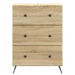 vidaXL Ντουλάπι με Συρτάρια Sonoma Δρυς 66 x 34,5 x 90 εκ