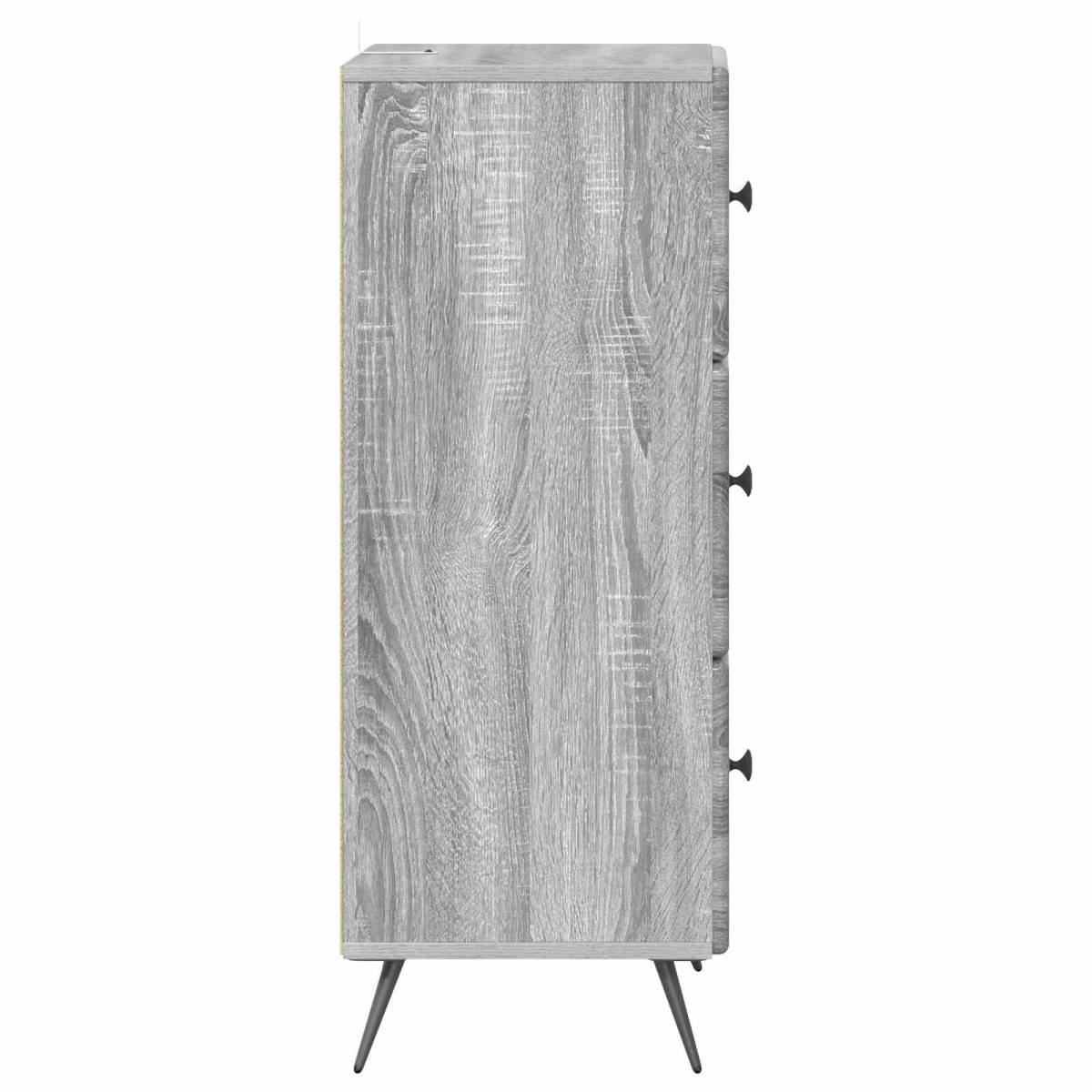 vidaXL Ντουλάπι με Συρτάρια Γκρι Sonoma 33 x 34,5 x 90 εκ