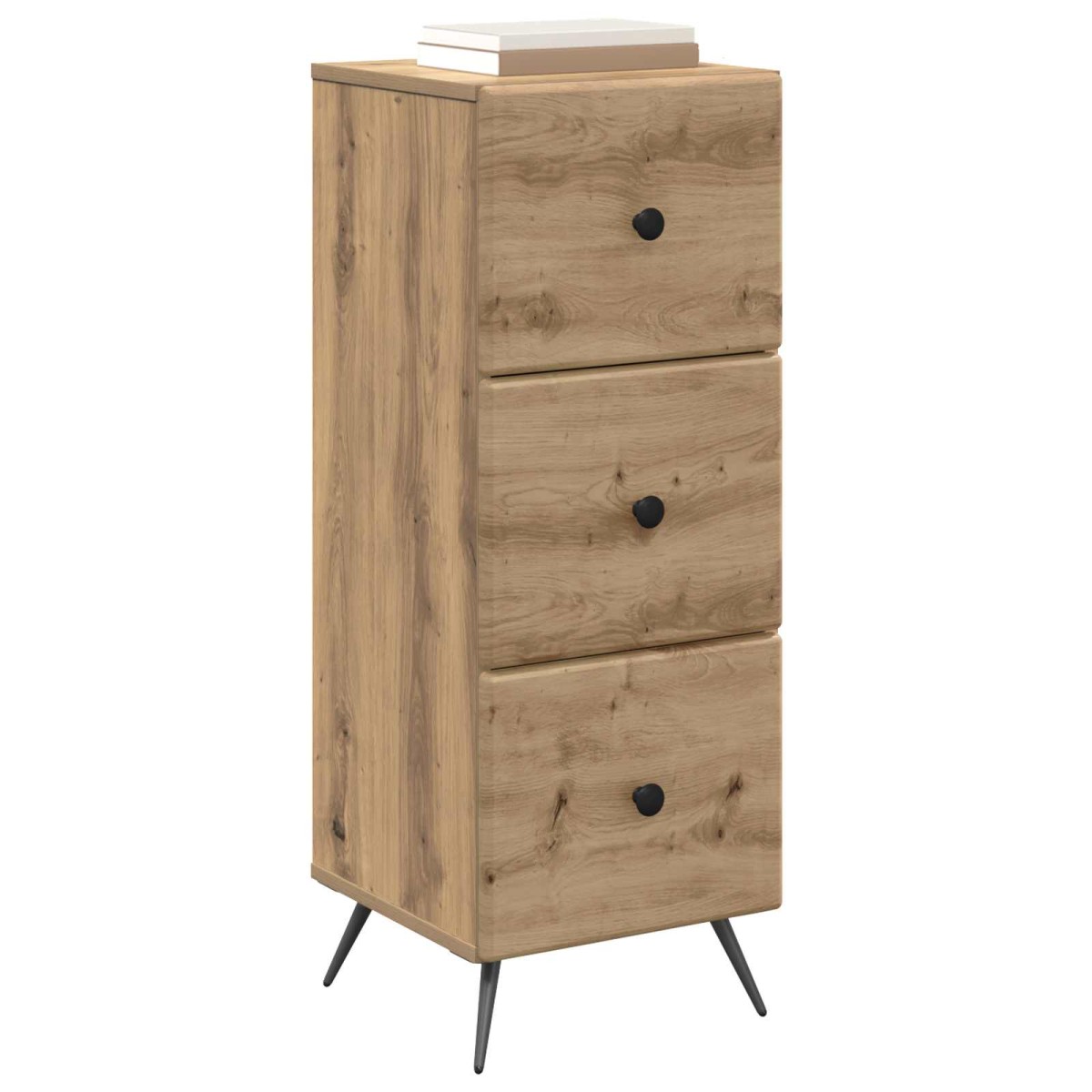 vidaXL Ντουλάπι με Συρτάρια 33 x 34,5 x 90 εκ Επεξεργασμένο Ξύλο