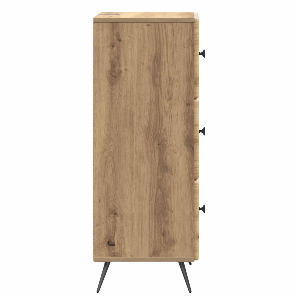 vidaXL Ντουλάπι με Συρτάρια 33 x 34,5 x 90 εκ Επεξεργασμένο Ξύλο