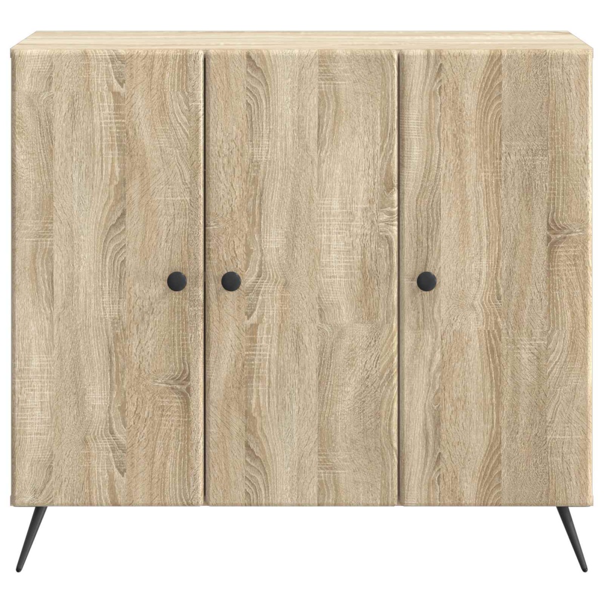 vidaXL Πλαϊνό γραφείο Sonoma Δρυς 89 x 34,5 x 80 εκ Επεξεργασμένο Ξύλο