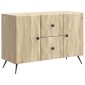 vidaXL Πλαϊνό γραφείο με συρτάρι Sonoma Δρυς 89 x 34,5 x 60 εκ.