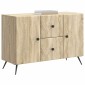 vidaXL Πλαϊνό γραφείο με συρτάρι Sonoma Δρυς 89 x 34,5 x 60 εκ.