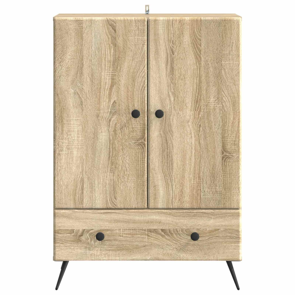vidaXL Πλαϊνό γραφείο με συρτάρι Sonoma Δρυς 66 x 34,5 x 95 εκ.