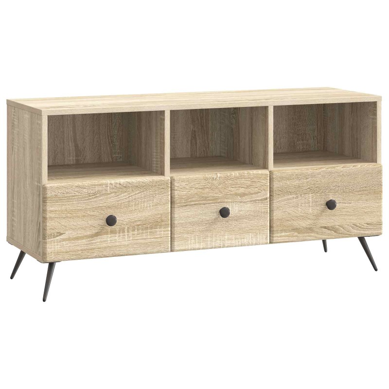 vidaXL Ντουλάπι TV Sonoma Δρυς 102 x 34,5 x 50 εκ. Επεξεργασμένο Ξύλο