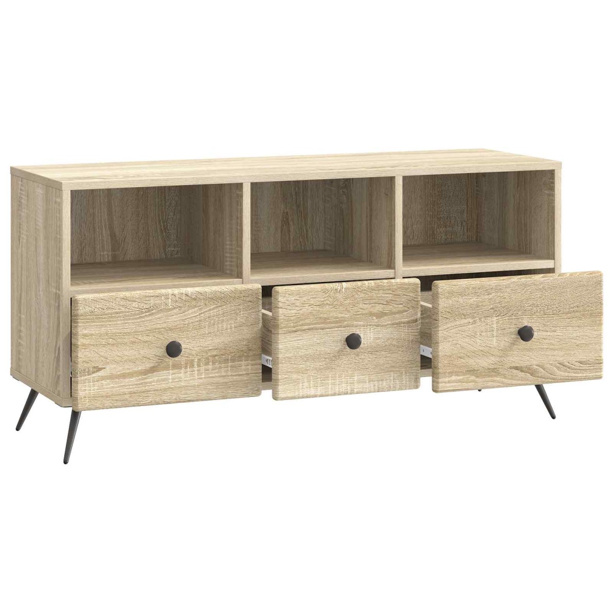 vidaXL Ντουλάπι TV Sonoma Δρυς 102 x 34,5 x 50 εκ. Επεξεργασμένο Ξύλο