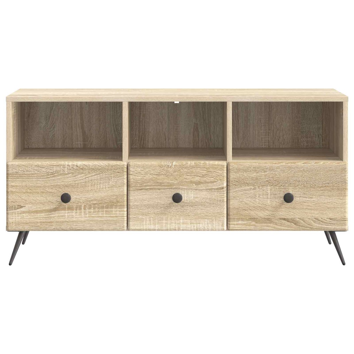 vidaXL Ντουλάπι TV Sonoma Δρυς 102 x 34,5 x 50 εκ. Επεξεργασμένο Ξύλο