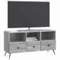 vidaXL Ντουλάπι TV Γκρι Sonoma 102 x 34,5 x 50 εκ. Επεξεργασμένο Ξύλο