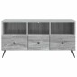 vidaXL Ντουλάπι TV Γκρι Sonoma 102 x 34,5 x 50 εκ. Επεξεργασμένο Ξύλο
