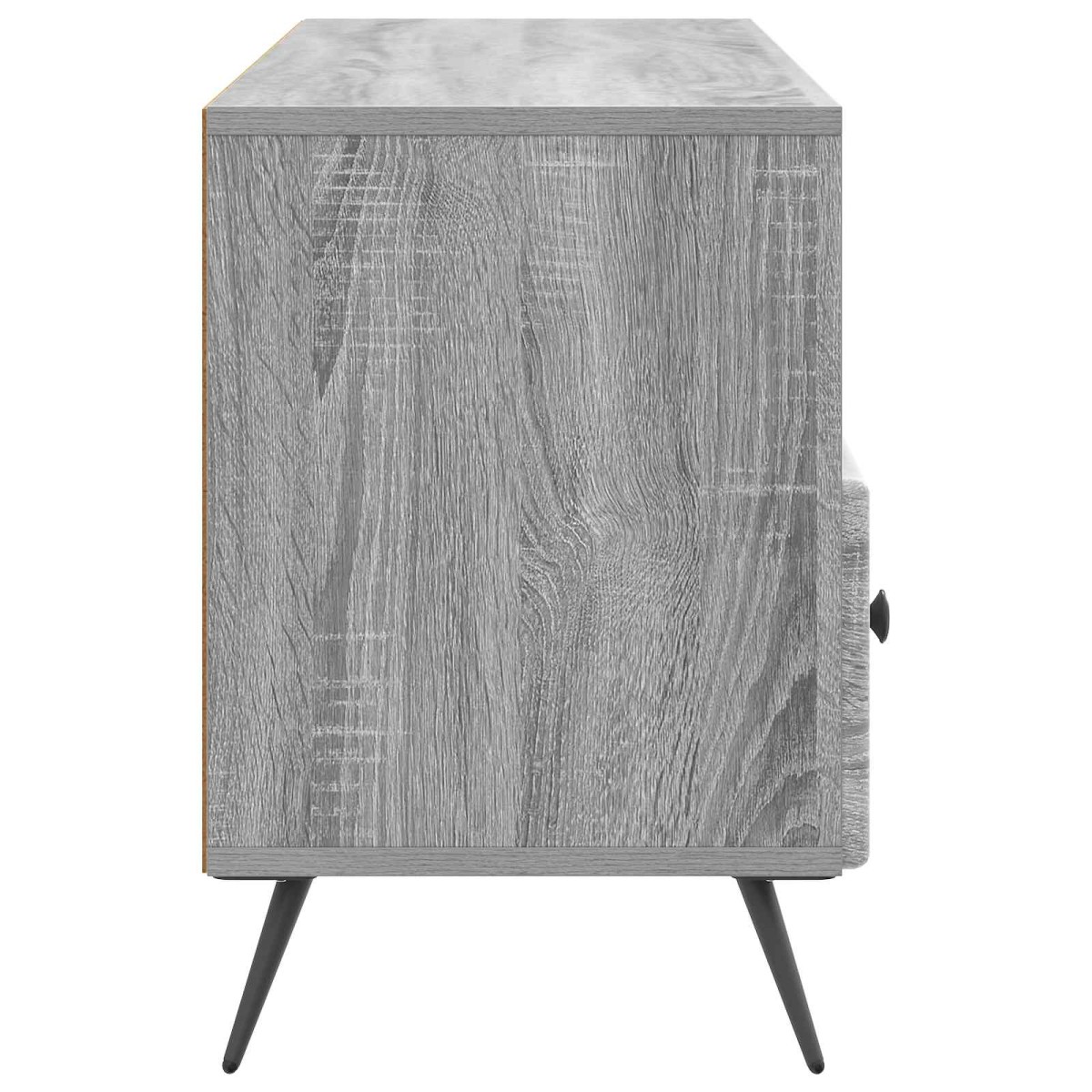 vidaXL Ντουλάπι TV Γκρι Sonoma 102 x 34,5 x 50 εκ. Επεξεργασμένο Ξύλο