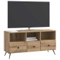 vidaXL Ντουλάπι TV 102 x 34,5 x 50 εκ. Artisan Δρυς Επεξεργασμένο Ξύλο