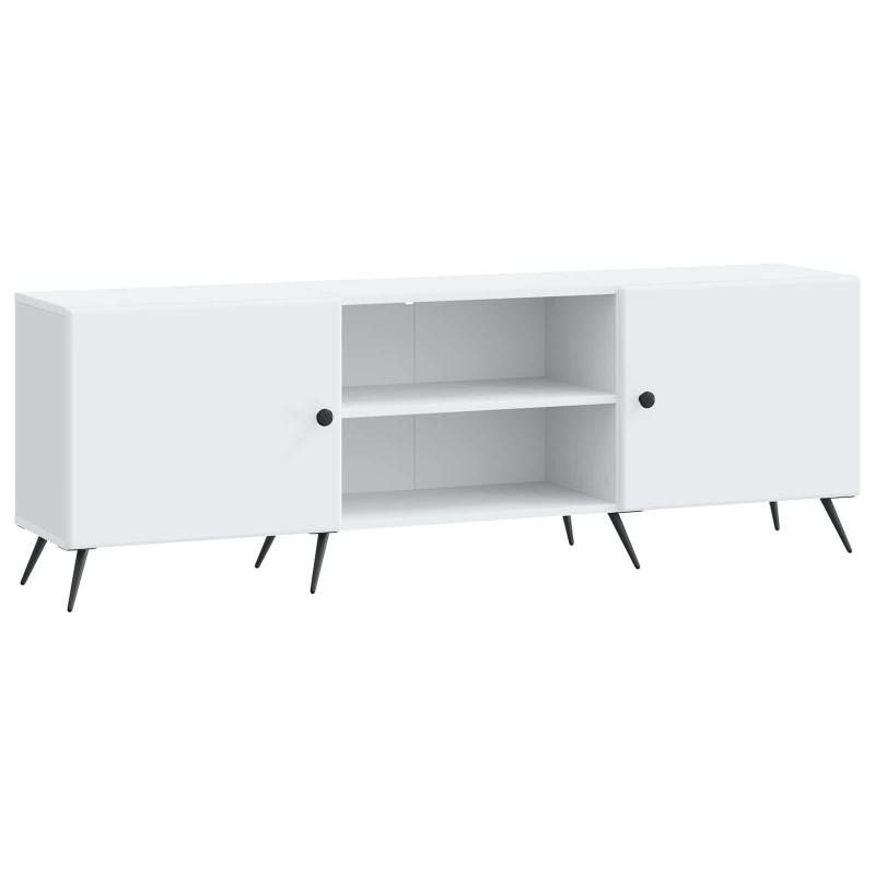 vidaXL Ντουλάπι TV Λευκό 150 x 31 x 50 εκ. Επεξεργασμένο Ξύλο