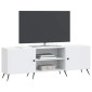 vidaXL Ντουλάπι TV Λευκό 150 x 31 x 50 εκ. Επεξεργασμένο Ξύλο