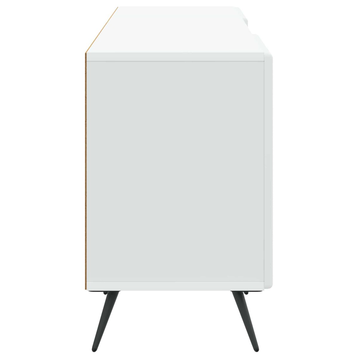 vidaXL Ντουλάπι TV Λευκό 150 x 31 x 50 εκ. Επεξεργασμένο Ξύλο