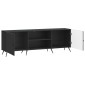 vidaXL Ντουλάπι TV Μαύρο 150 x 31 x 50 εκ. Επεξεργασμένο Ξύλο