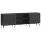 vidaXL Ντουλάπι TV Μαύρο 150 x 31 x 50 εκ. Επεξεργασμένο Ξύλο