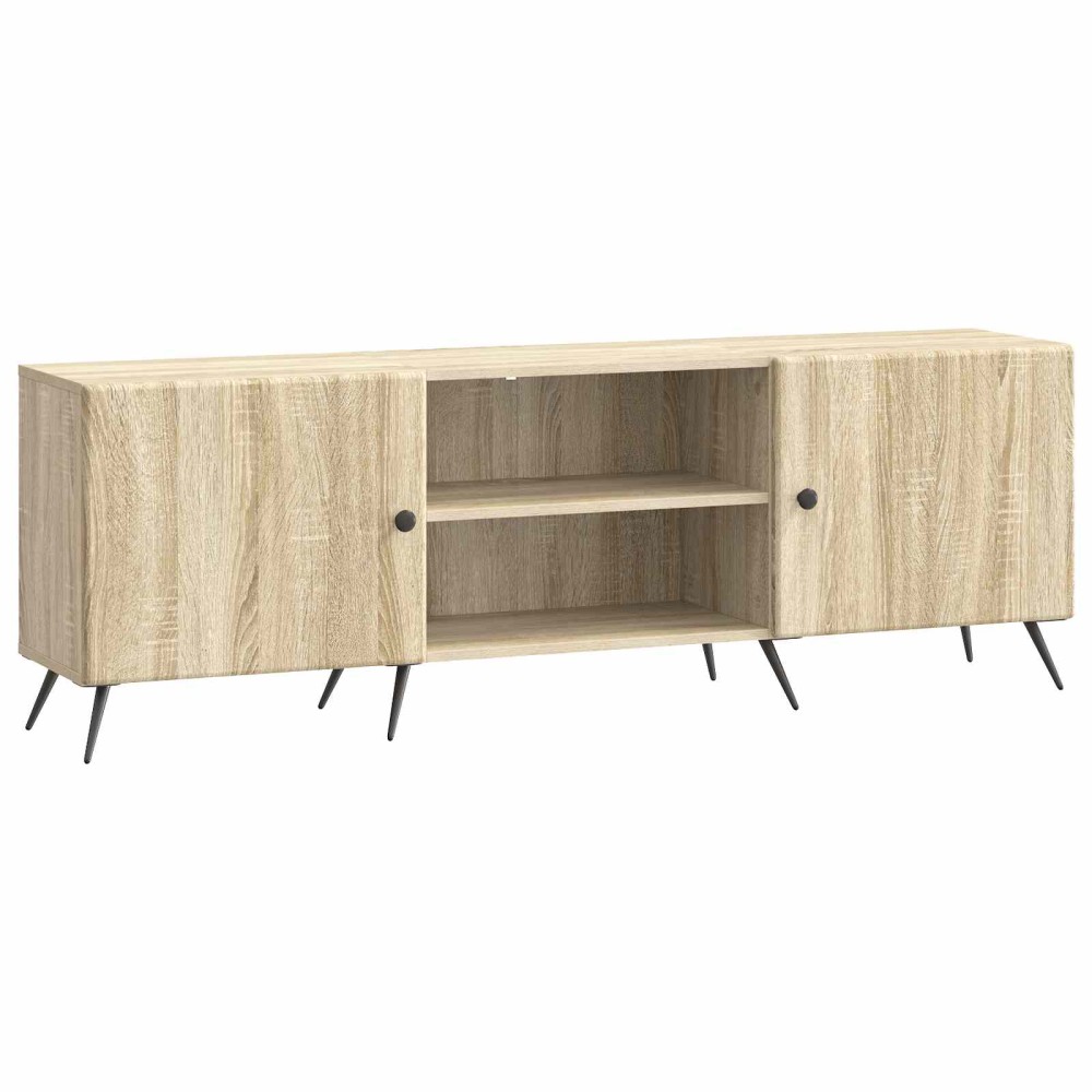 vidaXL Ντουλάπι TV Sonoma Δρυς 150 x 31 x 50 εκ. Επεξεργασμένο Ξύλο