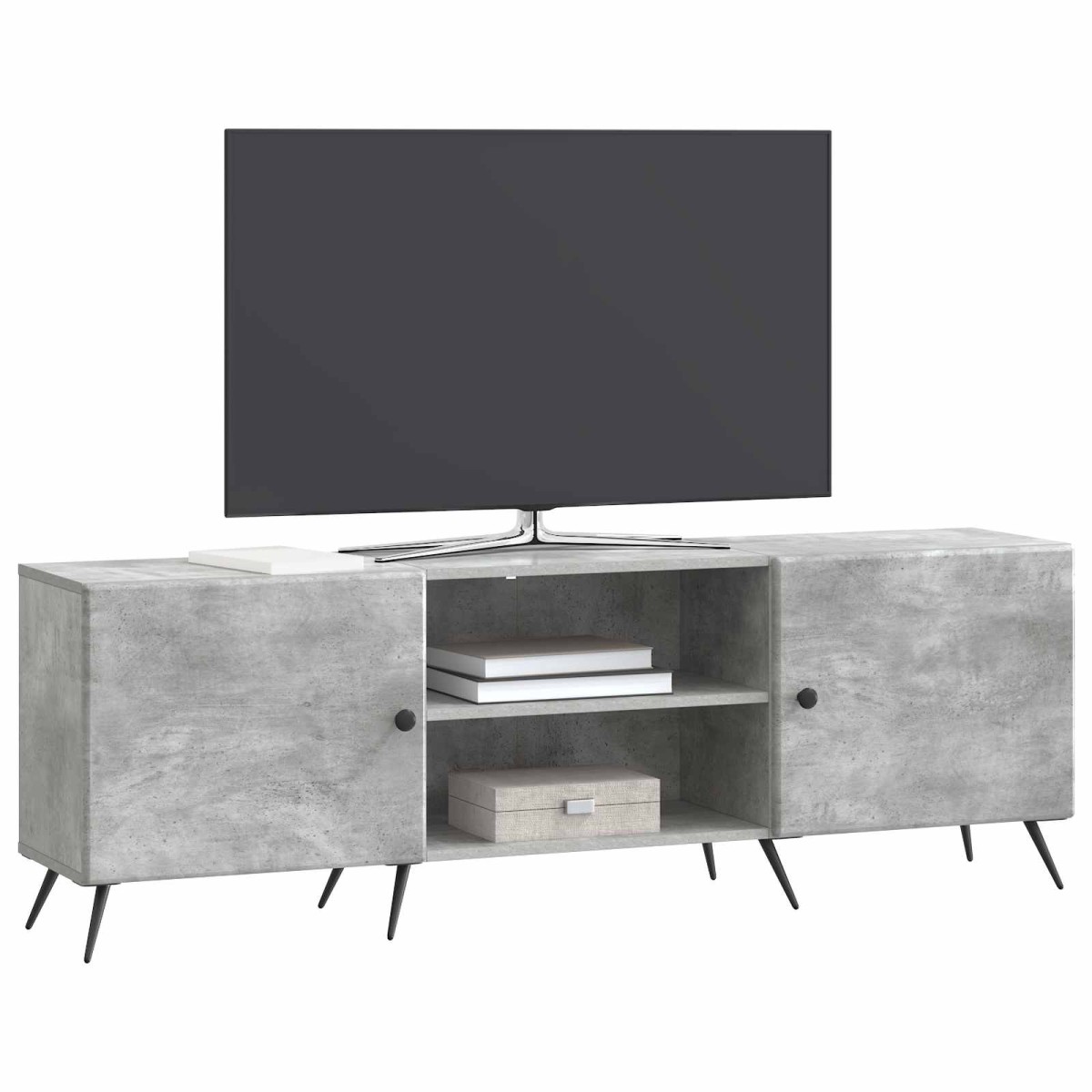 vidaXL Ντουλάπι TV Γκρι Σκυροδέματος 150 x 31 x 50 εκ.