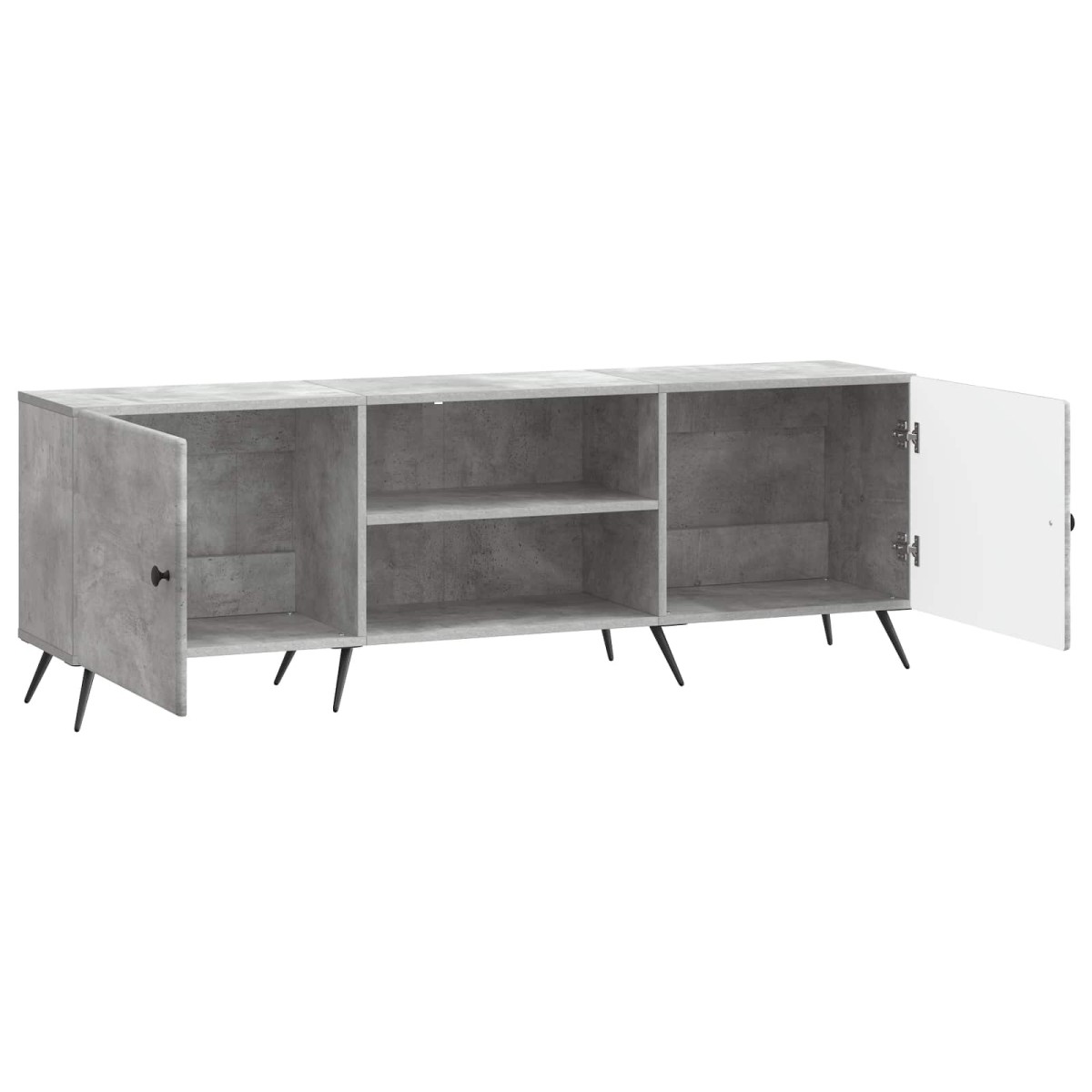 vidaXL Ντουλάπι TV Γκρι Σκυροδέματος 150 x 31 x 50 εκ.