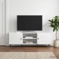 vidaXL Ντουλάπι TV Γυαλιστερό Λευκό 150 x 31 x 50 εκ.