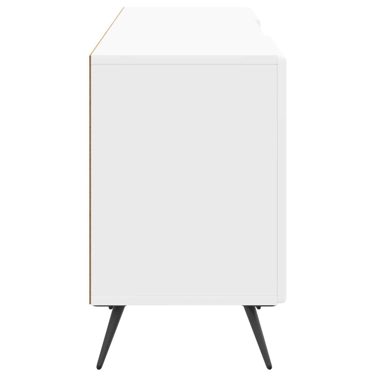 vidaXL Ντουλάπι TV Γυαλιστερό Λευκό 150 x 31 x 50 εκ.