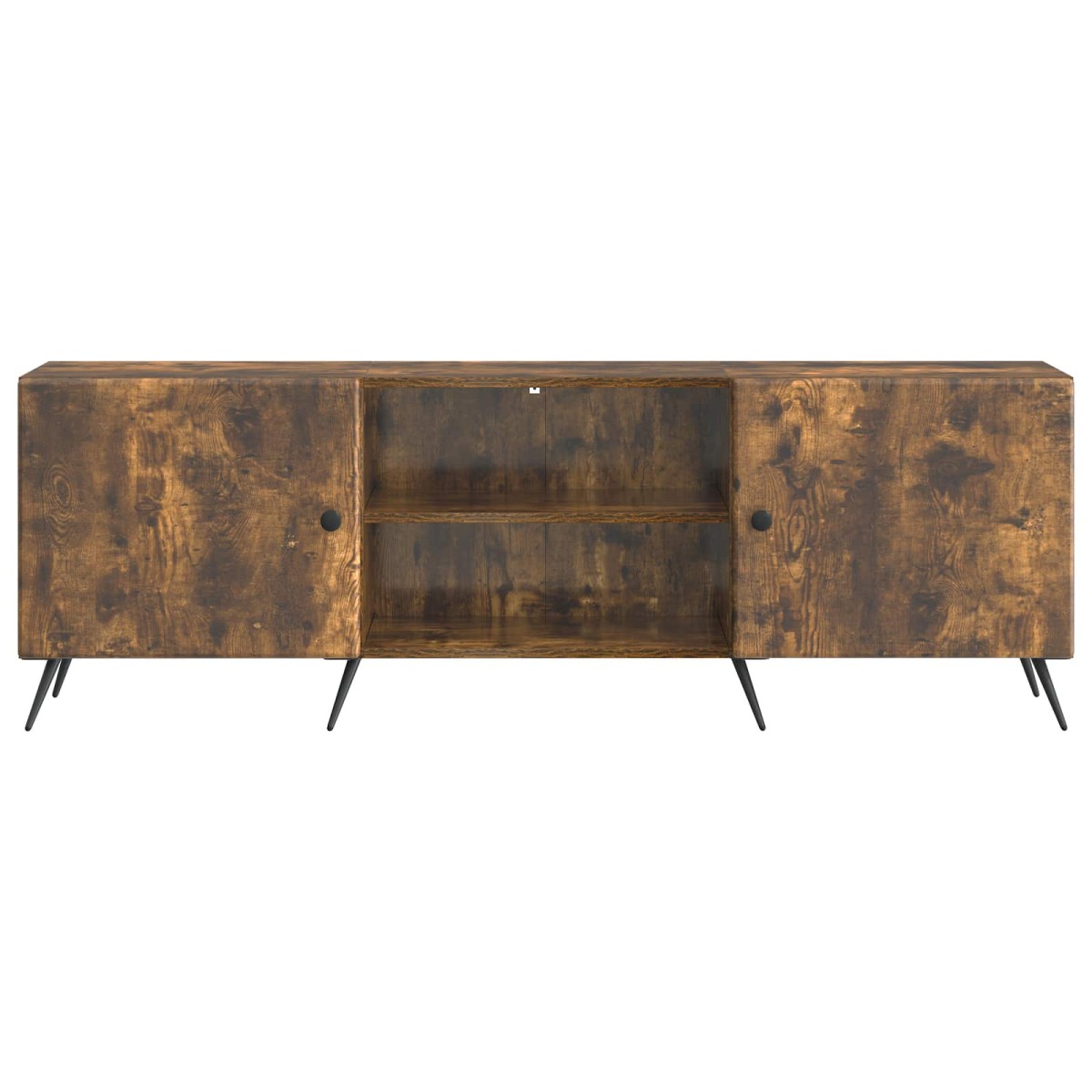 vidaXL Ντουλάπι TV Καπνισμένο Ξύλο Δρυός 150 x 31 x 50 εκ.
