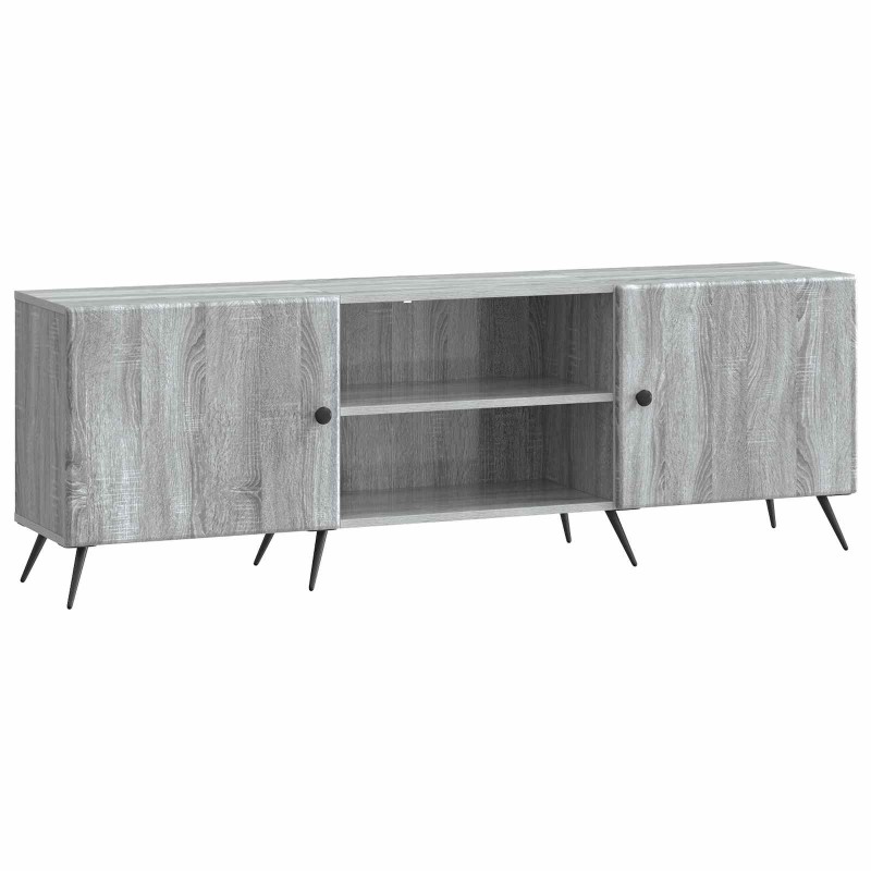 vidaXL Ντουλάπι TV 150 x 31 x 50 εκ. Γκρι Sonoma Επεξεργασμένο Ξύλο