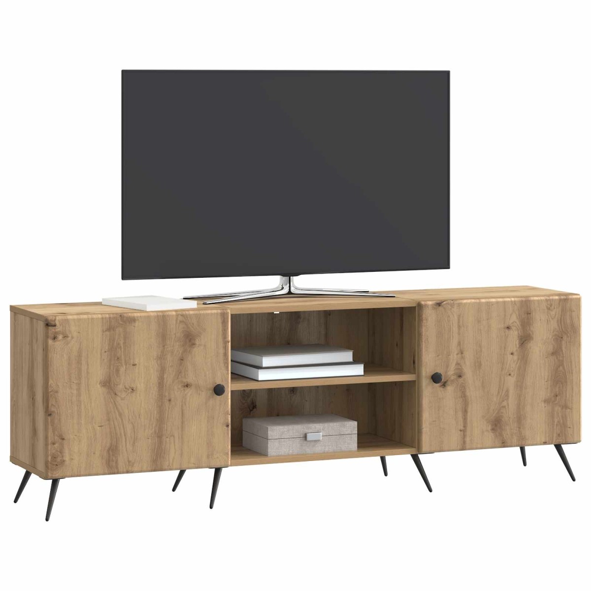 vidaXL Ντουλάπι TV 150 x 31 x 50 εκ. Artisan Δρυς Επεξεργασμένο Ξύλο