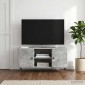 vidaXL Ντουλάπι TV Γκρι Σκυροδέματος 102 x 34,5 x 50 εκ.
