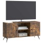 vidaXL Ντουλάπι TV Καπνισμένο Ξύλο Δρυός 102 x 34,5 x 50 εκ.