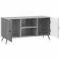 vidaXL Ντουλάπι TV Γκρι Sonoma 102 x 34,5 x 50 εκ. Επεξεργασμένο Ξύλο