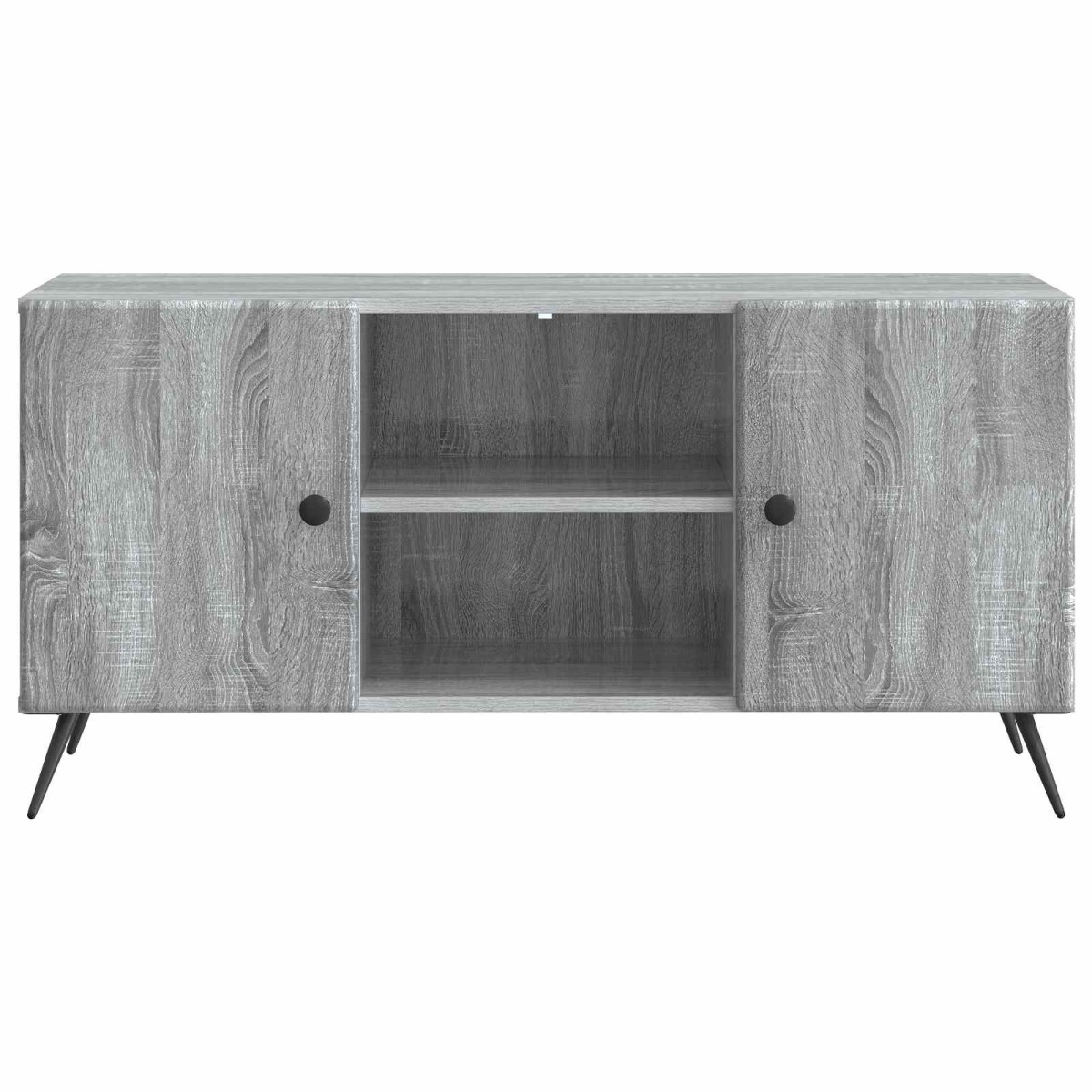 vidaXL Ντουλάπι TV Γκρι Sonoma 102 x 34,5 x 50 εκ. Επεξεργασμένο Ξύλο