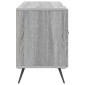 vidaXL Ντουλάπι TV Γκρι Sonoma 102 x 34,5 x 50 εκ. Επεξεργασμένο Ξύλο