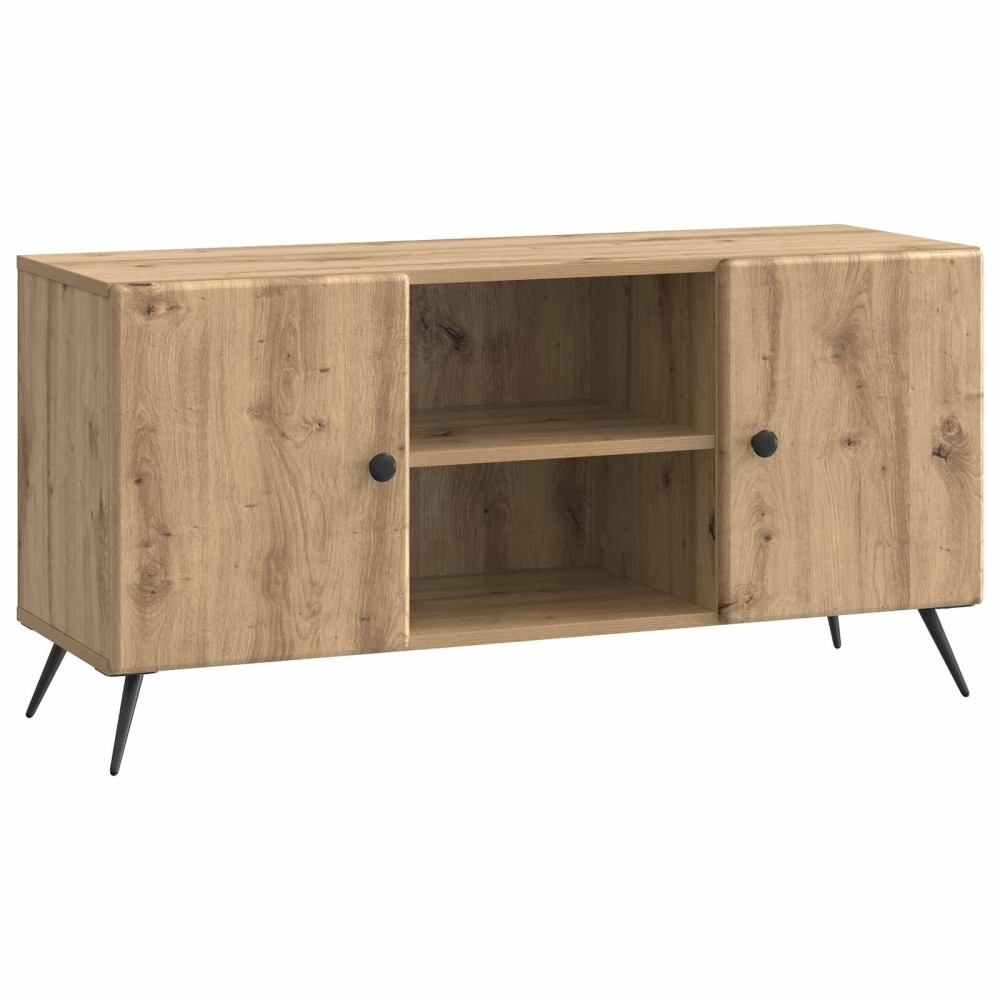 vidaXL Ντουλάπι TV 102 x 34,5 x 50 εκ. Artisan Δρυς Επεξεργασμένο Ξύλο