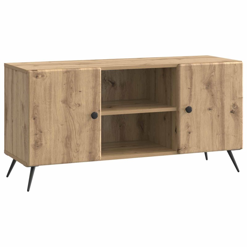 vidaXL Ντουλάπι TV 102 x 34,5 x 50 εκ. Artisan Δρυς Επεξεργασμένο Ξύλο