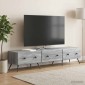 vidaXL Ντουλάπι TV Γκρι Sonoma 147 x 34,5 x 30 εκ Επεξεργασμένο Ξύλο