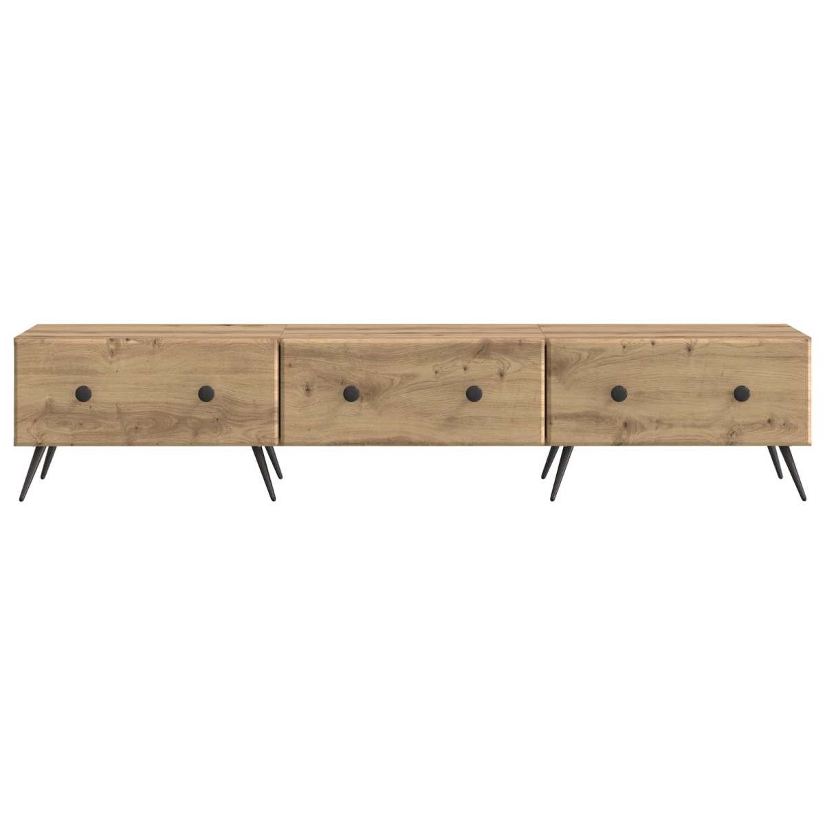 vidaXL Ντουλάπι TV 147 x 34,5 x 30 εκ Artisan Δρυς Επεξεργασμένο Ξύλο