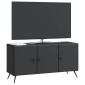 vidaXL Ντουλάπι TV Μαύρο 99 x 34,5 x 50 εκ. Επεξεργασμένο Ξύλο