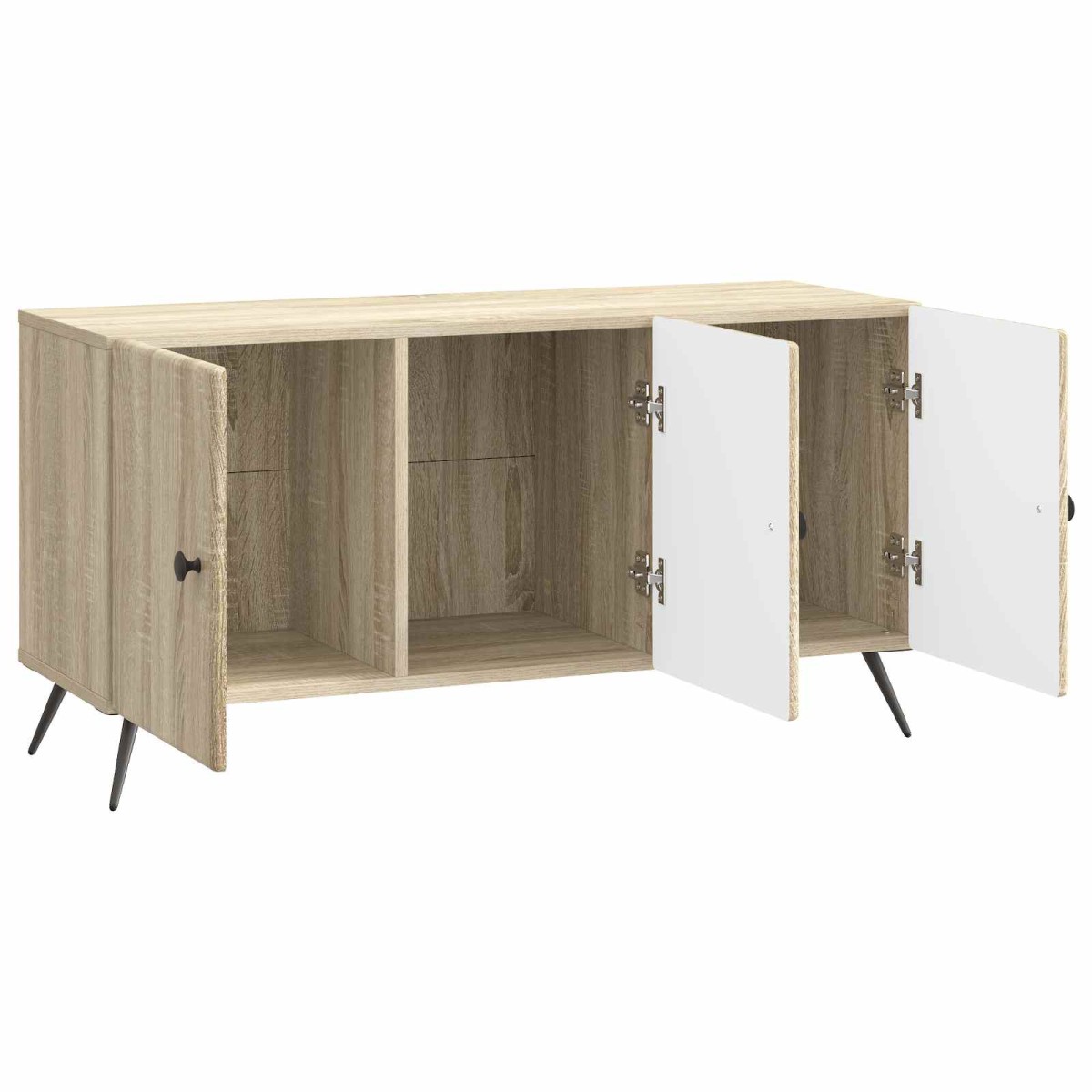 vidaXL Ντουλάπι TV Sonoma Δρυς 99 x 34,5 x 50 εκ. Επεξεργασμένο Ξύλο
