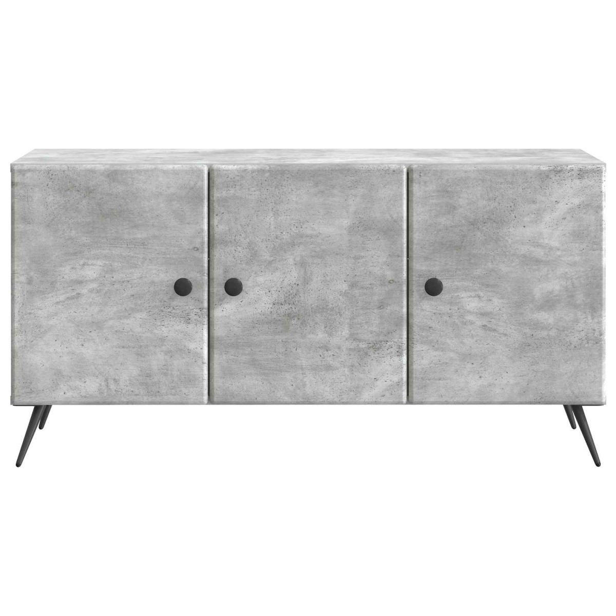 vidaXL Ντουλάπι TV Γκρι Σκυροδέματος 99 x 34,5 x 50 εκ.