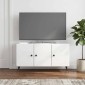 vidaXL Ντουλάπι TV Γυαλιστερό Λευκό 99 x 34,5 x 50 εκ.