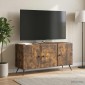 vidaXL Ντουλάπι TV Καπνισμένο Ξύλο Δρυός 99 x 34,5 x 50 εκ.