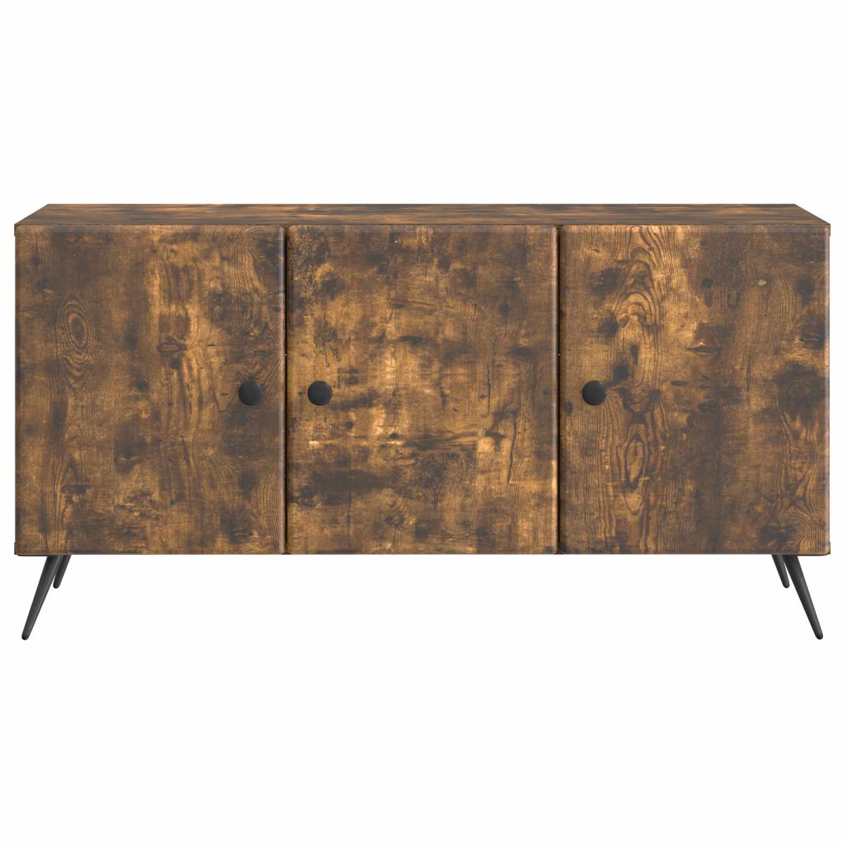 vidaXL Ντουλάπι TV Καπνισμένο Ξύλο Δρυός 99 x 34,5 x 50 εκ.