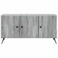 vidaXL Ντουλάπι TV Γκρι Sonoma 99 x 34,5 x 50 εκ. Επεξεργασμένο Ξύλο