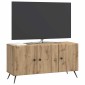 vidaXL Ντουλάπι TV 99 x 34,5 x 50 εκ. Artisan Δρυς Επεξεργασμένο Ξύλο